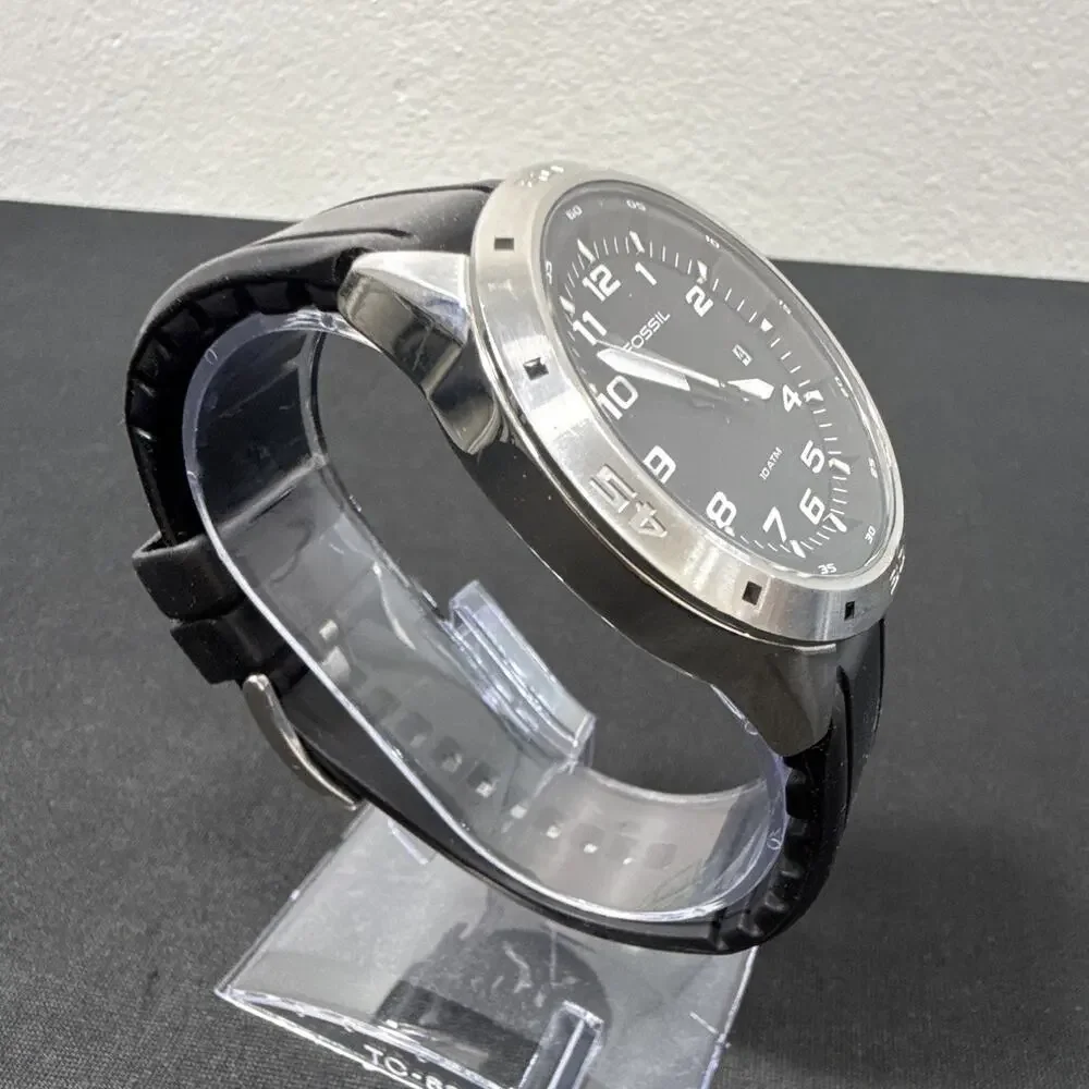 Fossil Men’s Wristwatch AM-4239 New Battery! Runs excellent!